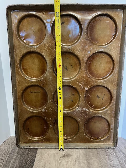 5'' hamburger Bun Pans - 81416