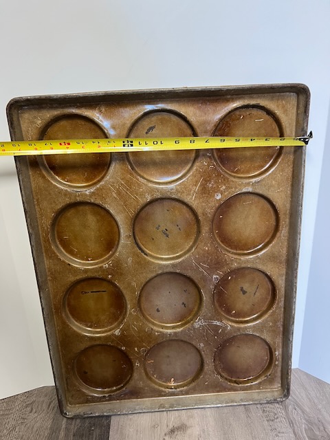 5'' hamburger Bun Pans - 81416